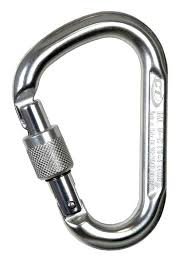 Mousqueton à vis en acier